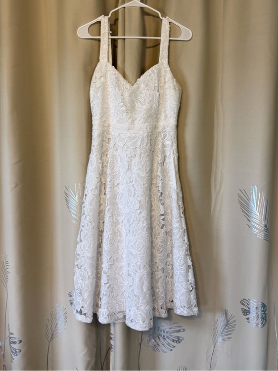 Lulus Dresses & Skirts - Lulu's White Lace A-Line Sundress